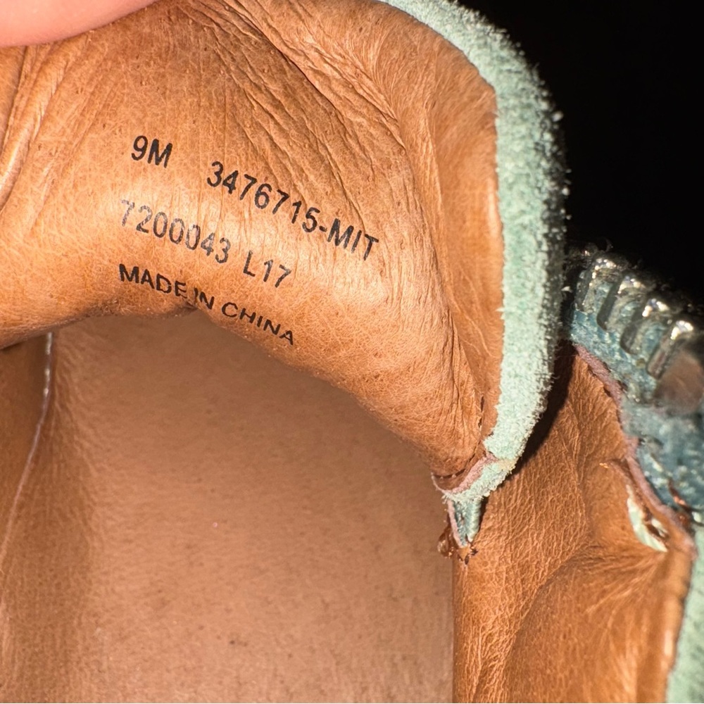 Frye Lena Suede Zip Sneakers with Zipper - Picture 7 of 7